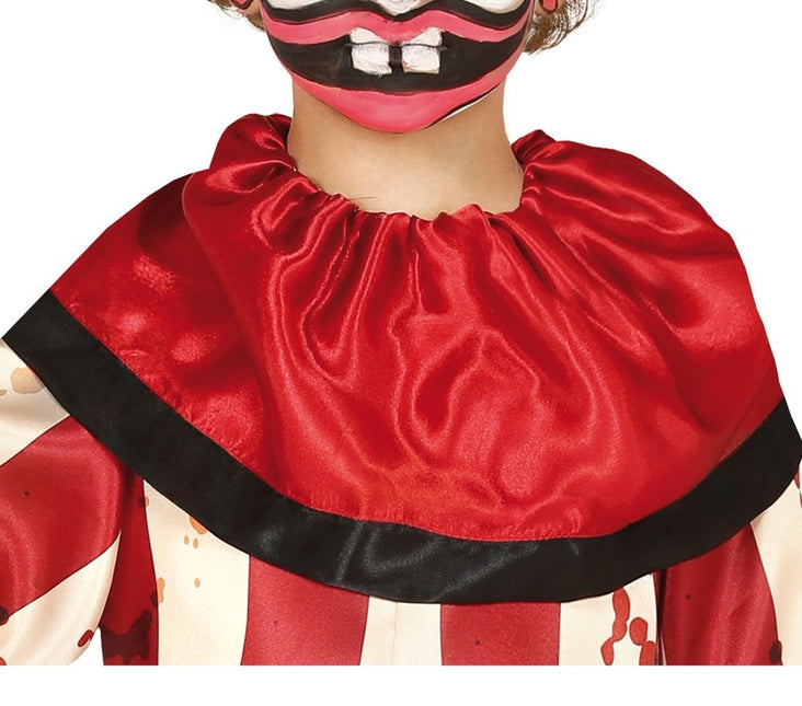 Clown Halloween Kostuum Kind gestreept van Fiestas Guirca koop je bij Partywinkel