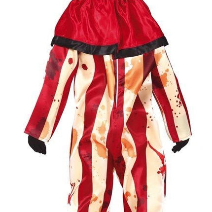 Clown Halloween Kostuum Kind gestreept van Fiestas Guirca koop je bij Partywinkel