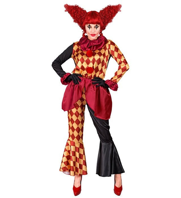 Clown Kostuum Dames 3 delig van Widmann koop je bij Partywinkel