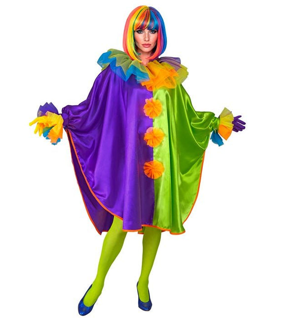 Clown Poncho One Size van Widmann koop je bij Partywinkel