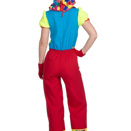 Clownspak Dames 2 delig van Wilbers & Wilbers koop je bij Partywinkel