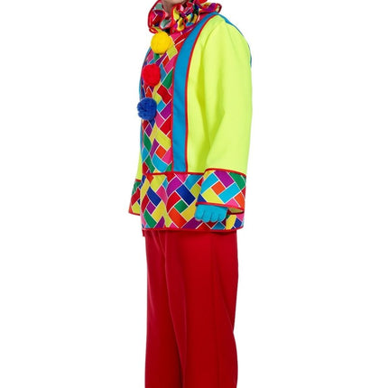 Clownspak Heren 3 delig van Wilbers & Wilbers koop je bij Partywinkel