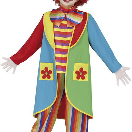 Clownspak Gekleurd Kind van Fiestas Guirca koop je bij Partywinkel