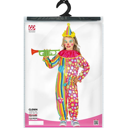 Clownspak Gekleurd Meisje van Widmann koop je bij Partywinkel