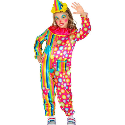 Clownspak Gekleurd Meisje van Widmann koop je bij Partywinkel