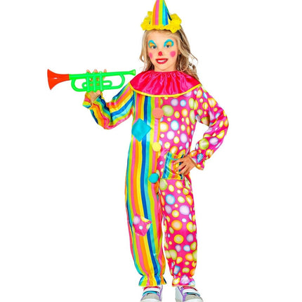 Clownspak Gekleurd Meisje van Widmann koop je bij Partywinkel