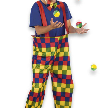 Clownspak Gekleurd M/L van Boland koop je bij Partywinkel