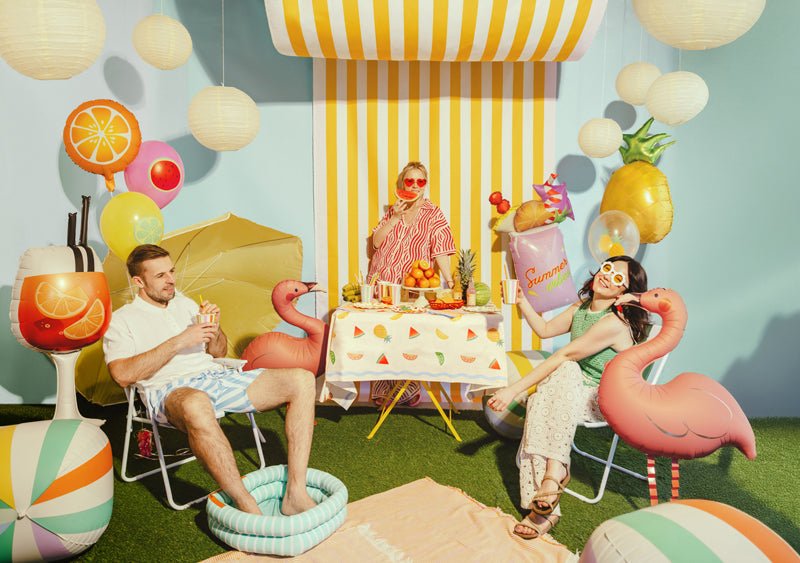 Cocktail Helium Ballon Summer Vibes 79cm Leeg van Partydeco koop je bij Partywinkel