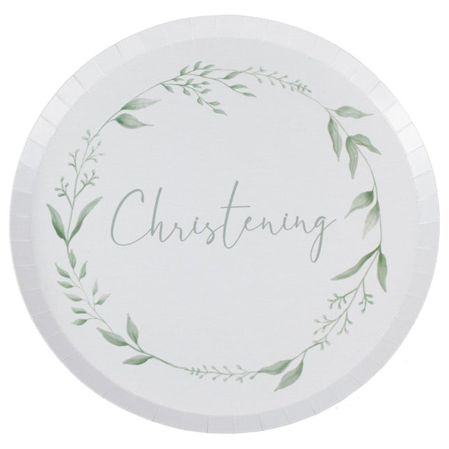 Communie Borden 25cm 8st van Ginger Ray koop je bij Partywinkel
