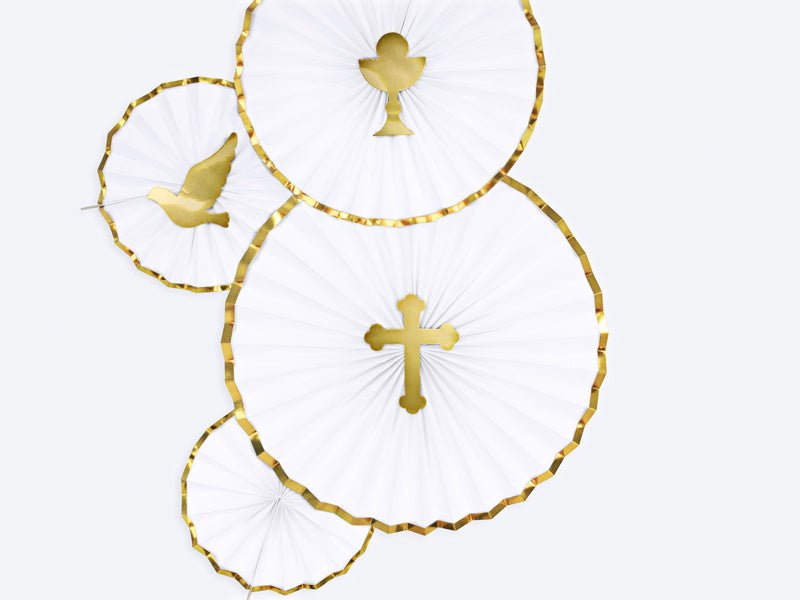 Communie Caketopper 31,5cm 6st van Partydeco koop je bij Partywinkel