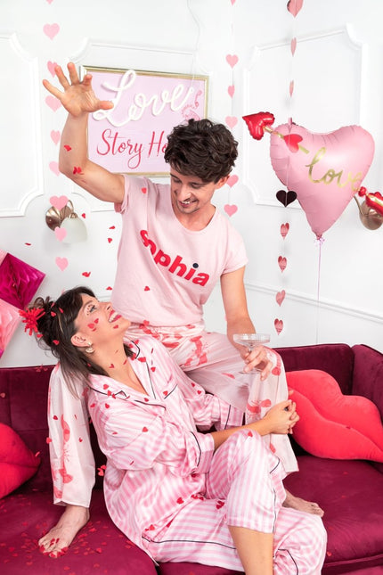 Confetti Hearts, 1,6x1,6 cm, red, 15g van Partydeco koop je bij Partywinkel