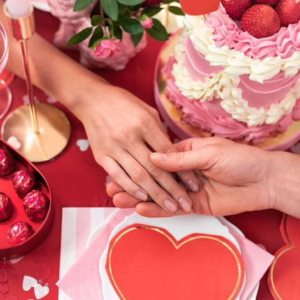 Hartjes Confetti Wit 15gr van Partydeco koop je bij Partywinkel