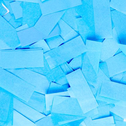 Confetti kanon 40 cm - Gender reveal jongen papier van Paper Dreams koop je bij Partywinkel