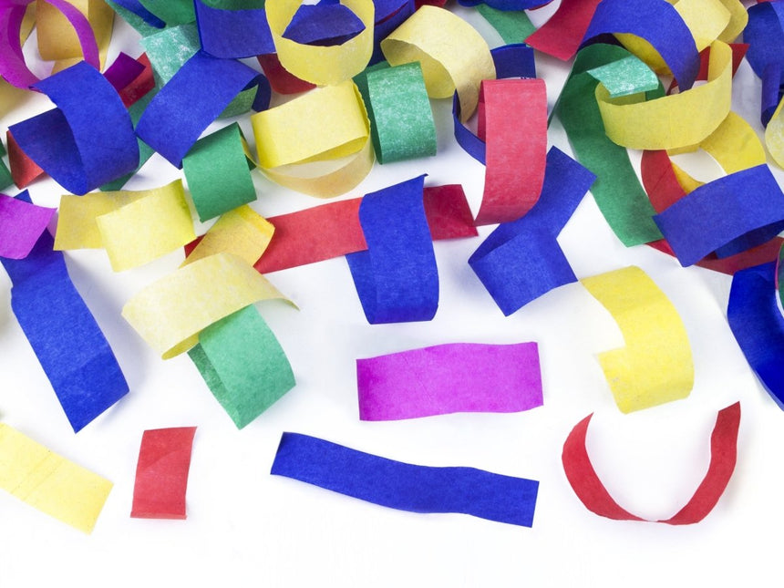 Confetti Kanon Gekleurd Papier 40cm van Partydeco koop je bij Partywinkel