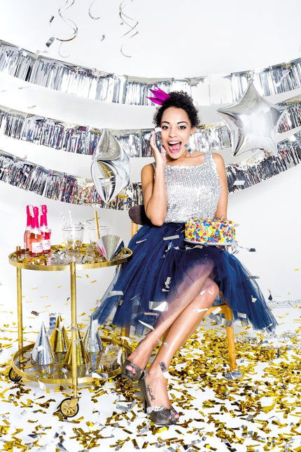 Confetti Kanon Goud Metallic 40cm van Partydeco koop je bij Partywinkel