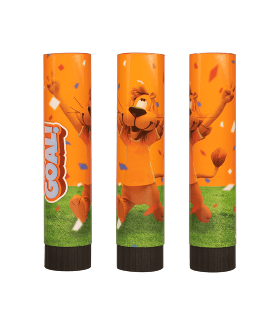 Confetti Kanon Rood Wit Blauw 8cm van Paper Dreams koop je bij Partywinkel