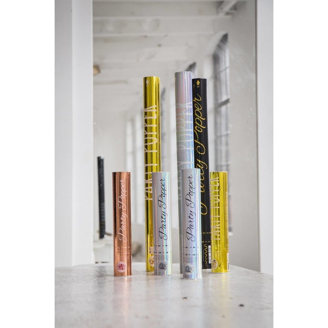 Confetti Kanon Rose Goud 28cm van Folat koop je bij Partywinkel