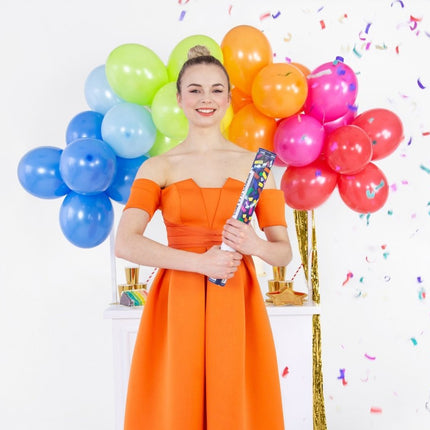 Confetti Kanon Serpentine 40cm van Partydeco koop je bij Partywinkel