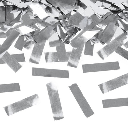 Confetti Kanon Zilver 40cm van Partydeco koop je bij Partywinkel