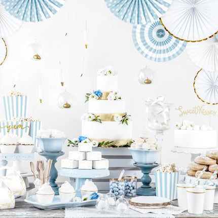 Confetti Rondjes Lichtblauw van Partydeco koop je bij Partywinkel
