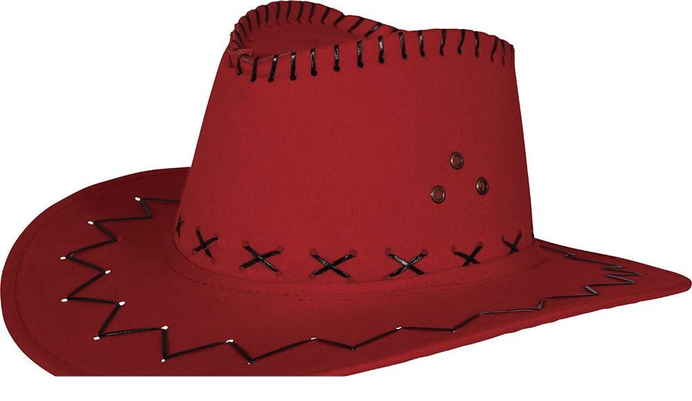 Cowboy Hoed Rood van Fiestas Guirca koop je bij Partywinkel