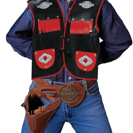 Cowboy Hoed Zwart Kind Vilt van Fiestas Guirca koop je bij Partywinkel