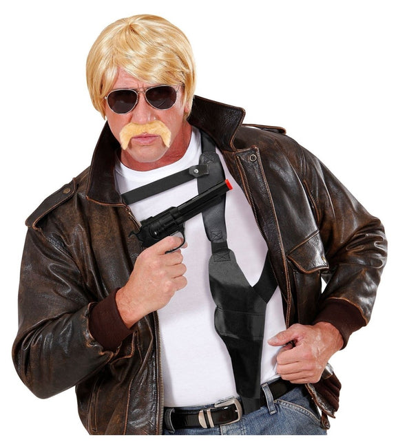 Cowboy Holster Zwart van Widmann koop je bij Partywinkel