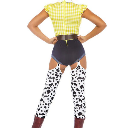 Cowboy Kostuum Dames Bodysuit Leg Avenue van Leg Avenue koop je bij Partywinkel