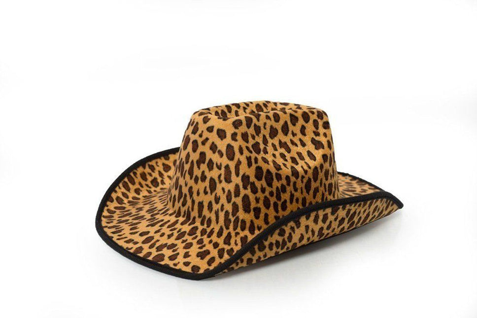 Cowboyhoed Luipaard van Partychimp koop je bij Partywinkel