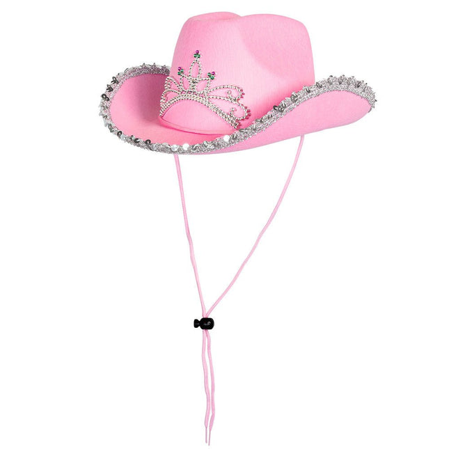 Cowboyhoed Roze Kind van Boland koop je bij Partywinkel
