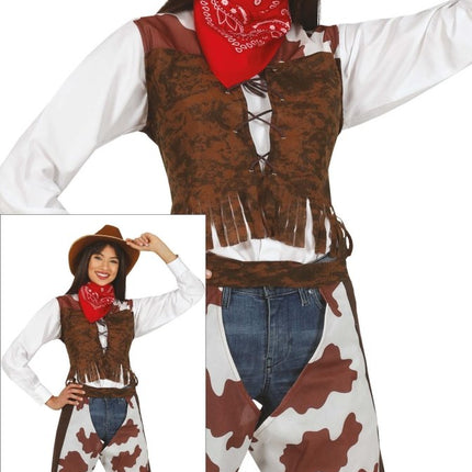 Cowgirl Kostuum Dames van Fiestas Guirca koop je bij Partywinkel