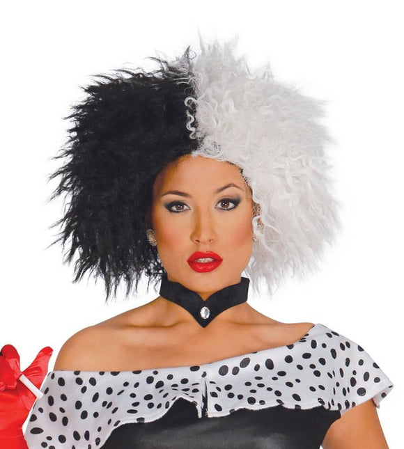 Cruella De Vil Pruik van Fiestas Guirca koop je bij Partywinkel