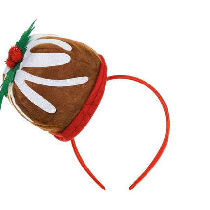 Cupcake with Mistletoe Headband, 19x19cm van Partydeco koop je bij Partywinkel