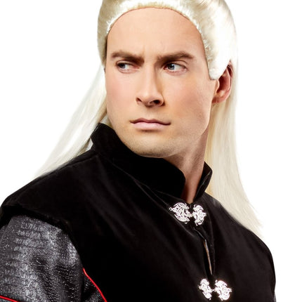 Daemon Targaryen Pruik van Rubies koop je bij Partywinkel
