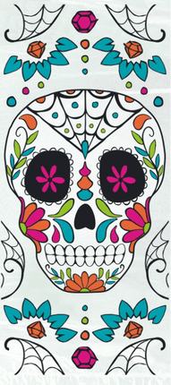 Day of the Dead Cellofaanzakjes 20st van Unique koop je bij Partywinkel