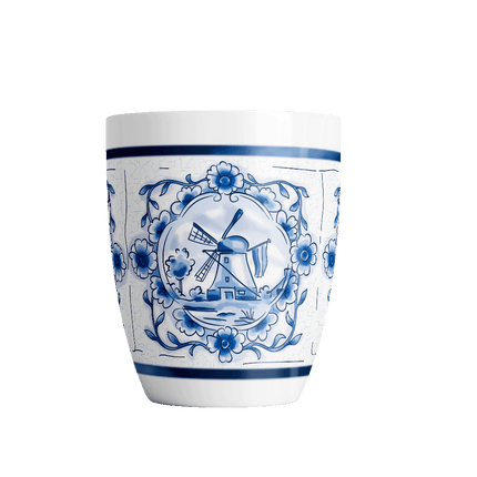 Delfts blauwe mok - Ochtendhumeur van Paper Dreams koop je bij Partywinkel