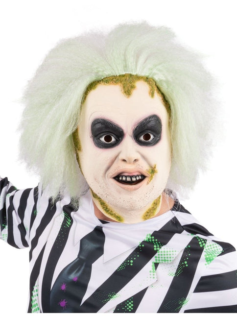 Deluxe Beetlejuice Latex Masker van Smiffys koop je bij Partywinkel