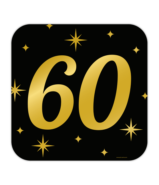 Deurbord 60 Jaar 50cm van Paper Dreams koop je bij Partywinkel