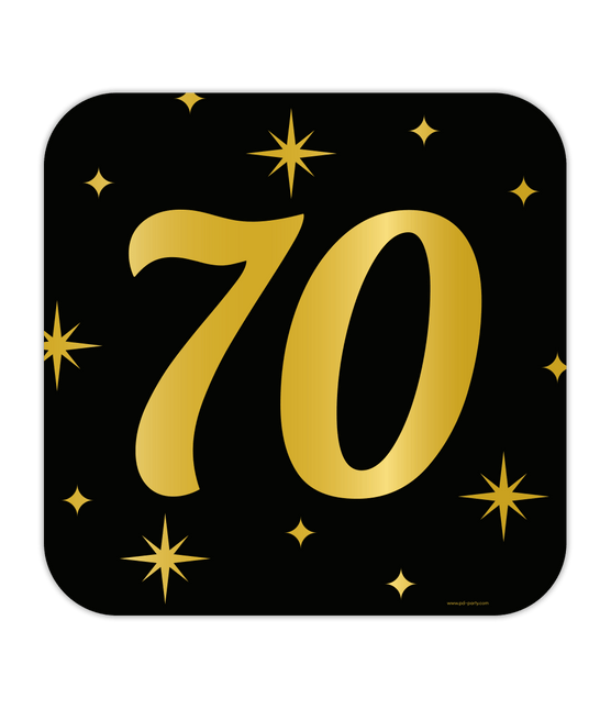 Deurbord 70 Jaar 50cm van Paper Dreams koop je bij Partywinkel