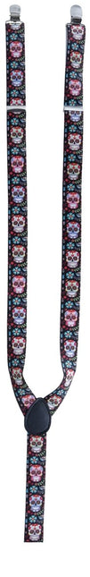 Dia De Los Muertos Bretels van Fiestas Guirca koop je bij Partywinkel
