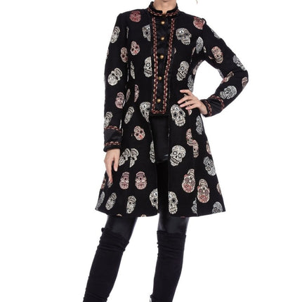 Dia De Los Muertos Jas Dames van Wilbers & Wilbers koop je bij Partywinkel