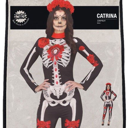 Dia De Los Muertos Kostuum Dames van Fiestas Guirca koop je bij Partywinkel