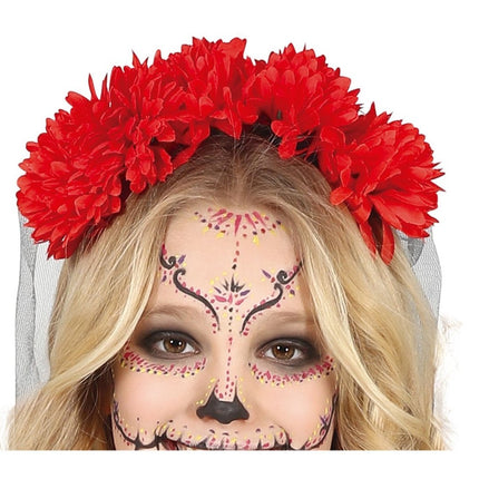 Dia De Los Muertos Kostuum Meisje Bloem van Fiestas Guirca koop je bij Partywinkel