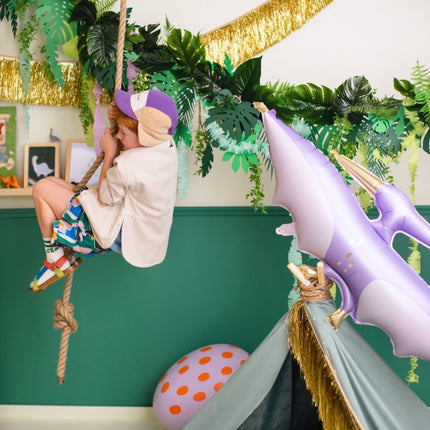 Dino Helium Ballon Leeg 115cm van Partydeco koop je bij Partywinkel