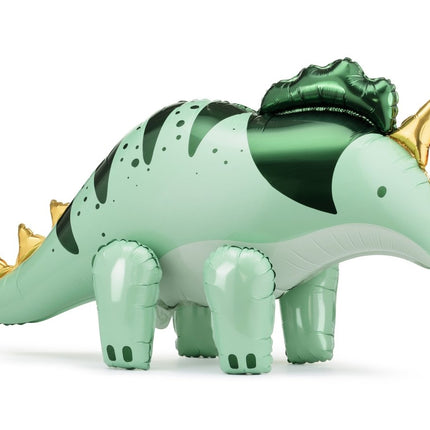 Dino Helium Ballon Leeg 93cm van Partydeco koop je bij Partywinkel