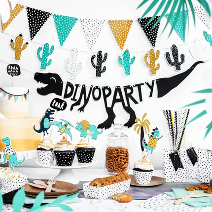 Dino Party Letterslinger 90cm van Partydeco koop je bij Partywinkel