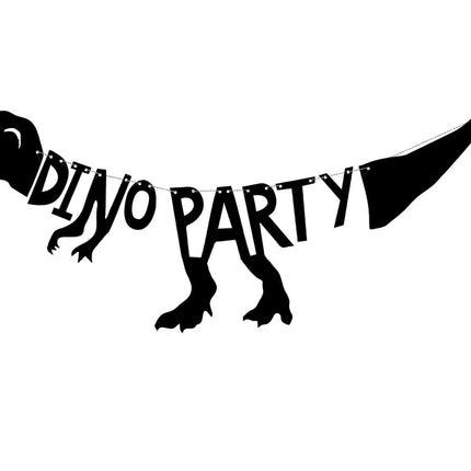 Dino Party Letterslinger 90cm van Partydeco koop je bij Partywinkel