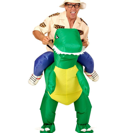 Dinosaurus Pak Heren Carry Me van Widmann koop je bij Partywinkel