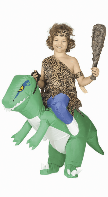 Dinosaurus Pak Kind Opblaasbaar 7/9 jaar van Fiestas Guirca koop je bij Partywinkel