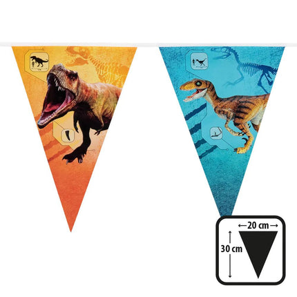 Dinosaurus Slinger Gekleurd 6m van Boland koop je bij Partywinkel